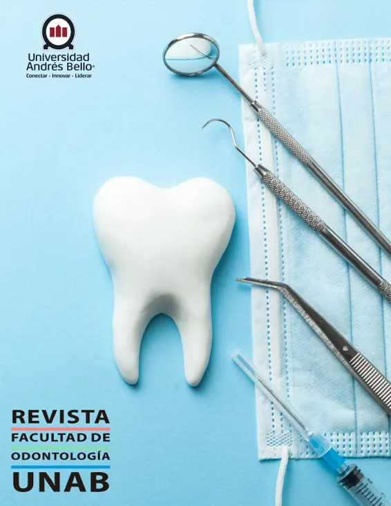 Portada de Revista Facultad de Odontología Universidad Andrés Bello 2020.